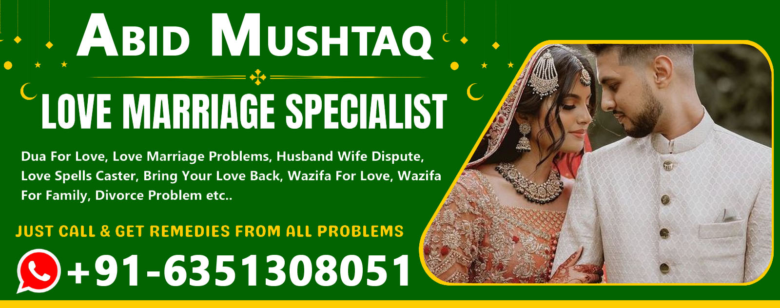 World Famous Abid Mushtaq Ji +91-6351308051